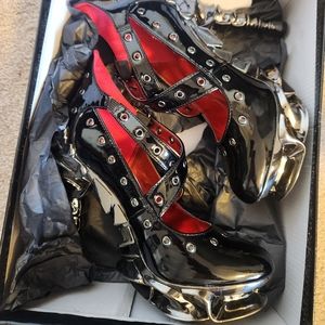 HADES brand platform heels